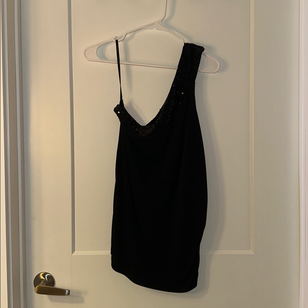 Lane Bryant Classic Black Blouse